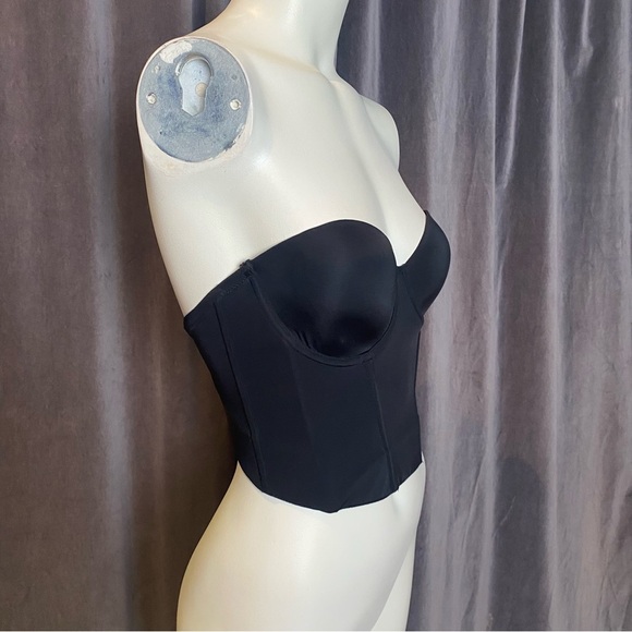 On Gossamer Beautifully Basic Bustier Bra 32C - Picture 4 of 11